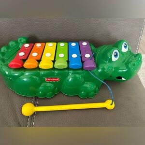 Fisher Price xylophone crocodile